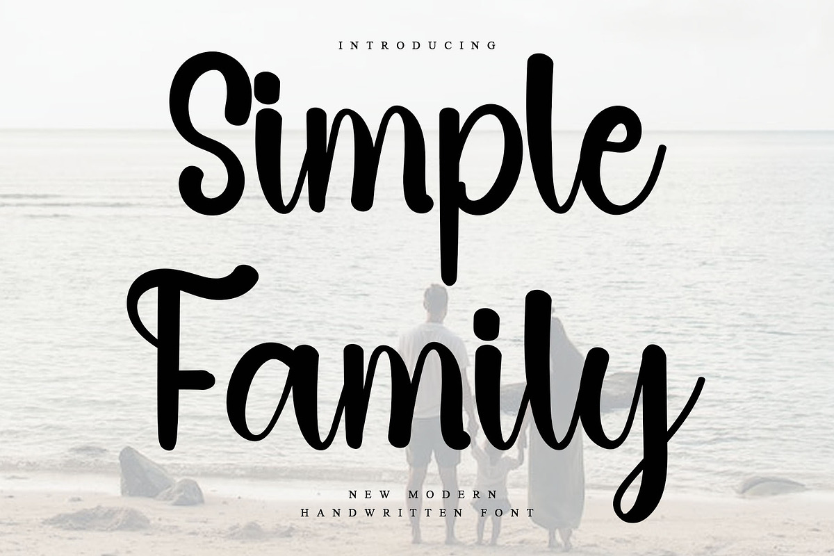 Simple Family, a Handwritten Font by FreshTypeINK (Photo 1 of 6)