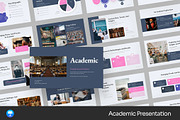 Academic Presentation Keynote, a Presentation Template by Fit-tee (Thumbnail 1 of 2)