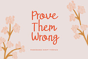 Pomegrande Script Typeface, a Script Font by Dawnside Graphic (Thumbnail 2 of 13)