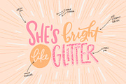 Font Lovers Lettering Brushes, a Brush Add-On by Every Tuesday (Thumbnail 6 of 10)