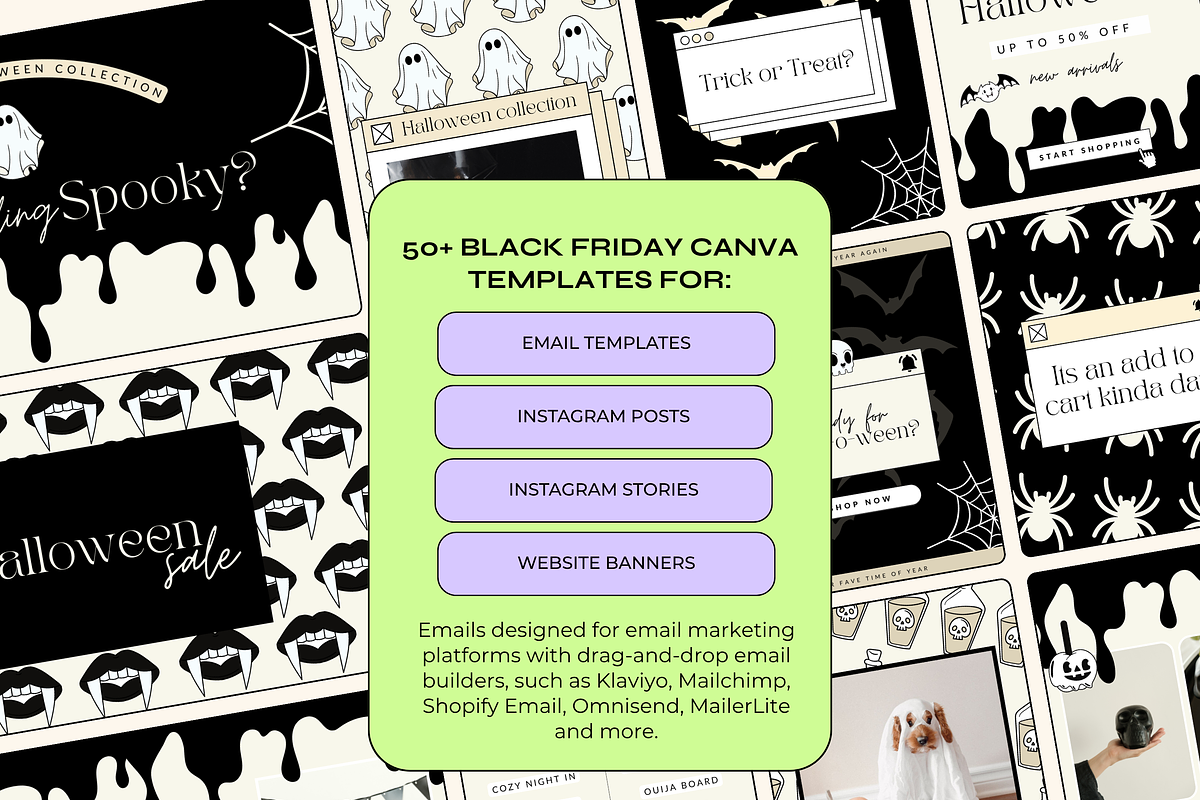 Halloween Marketing Bundle, an Email Template by The Pixel Palace (Photo 2 of 10)