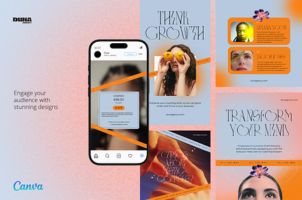 IG Templates for Business Coaches, a Templates & Theme by dunagency