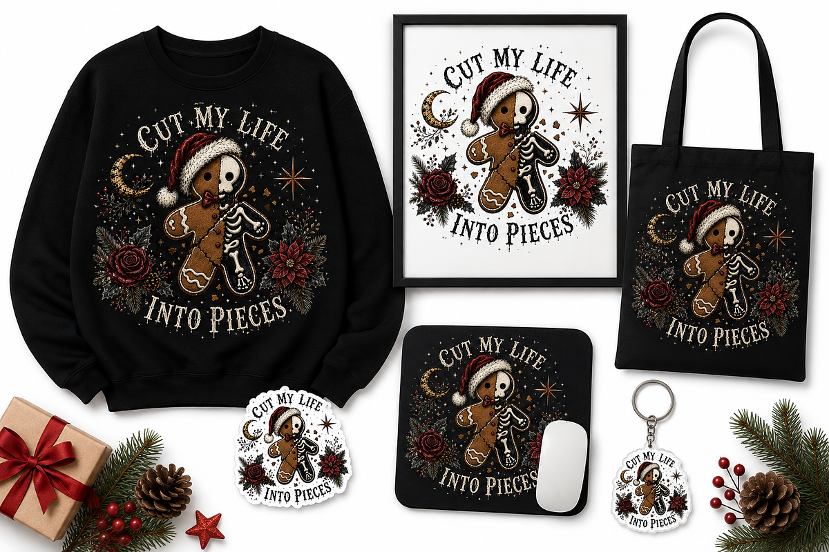 Gothic Christmas Halloween Bundle, an Object Graphic by Daisy Design (Photo 2 of 16)