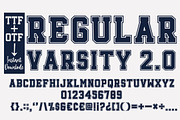 Regular Varsity, a Slab Serif Font by Mini_World (Thumbnail 4 of 8)