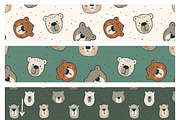 Cute Bears Kid’s Collection, a Pattern Graphic by Naty Art (Thumbnail 12 of 12)