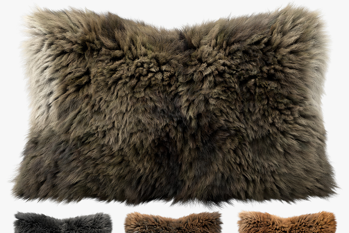 Collection of 38 fur pillows, an Object 3D Model by 3dmitruk (Photo 4 of 112)
