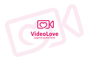 VideoLove Logo Heart Symbol, a Branding & Logo Template by Assaldesigns (Thumbnail 3 of 4)