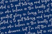 Bright Nastury Texture Brush Font, a Script Font by stylishtype.co (Thumbnail 20 of 20)