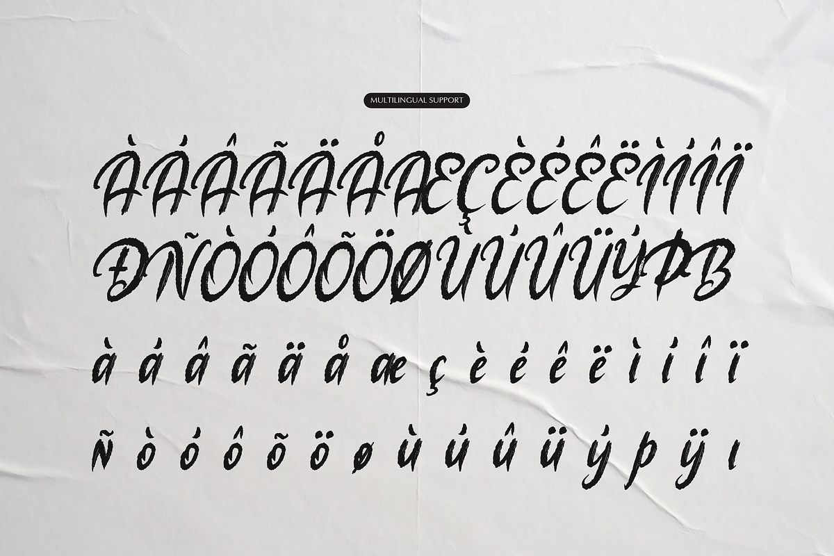 The Mollina | Solid Hand Drawn Brush, a Handwritten Font by gracetype_studio (Photo 12 of 12)