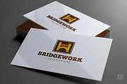 BridgeWork Real Estate Logo Template, a Branding & Logo Template by WebCraft (Thumbnail 4 of 4)