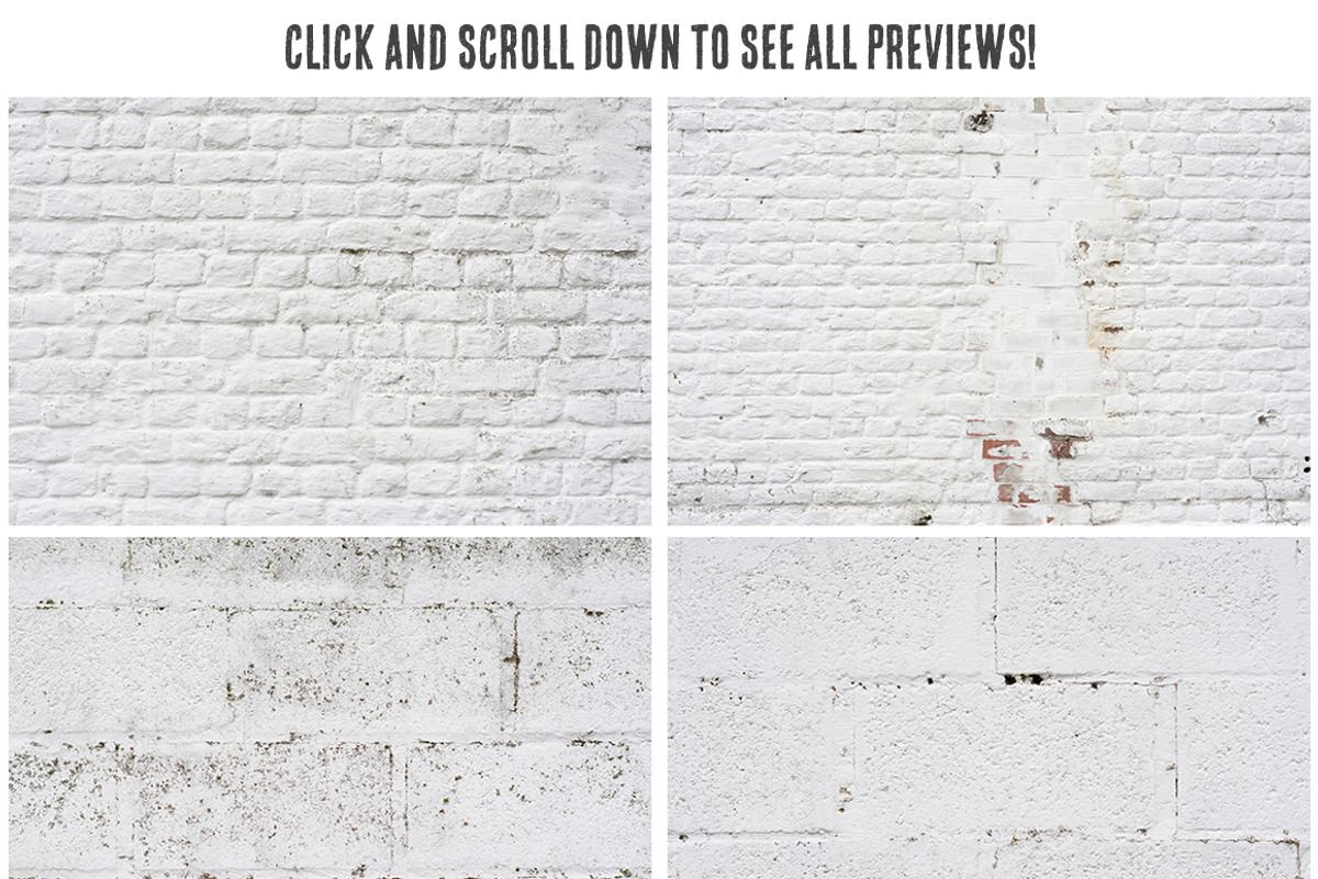 80 White Wall Textures Bundle, a Texture Graphic by 77 Productions (Photo 5 of 5)