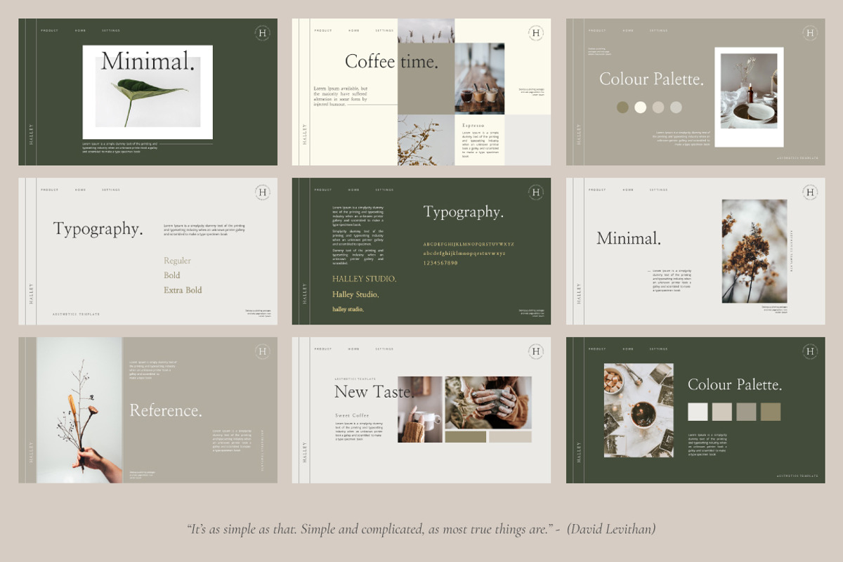 Halley - Keynote Template, a Presentation Template by Secret Visual (Photo 9 of 9)