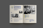 Blue Modern Corporate Brochure, a Brochure Template by Neermana (Thumbnail 10 of 11)