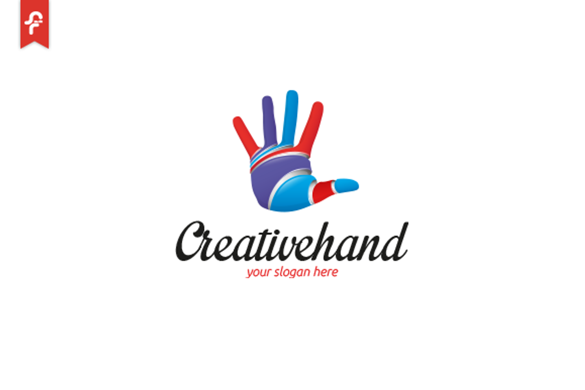 Creative Hand Logo, a Branding & Logo Template by ft.studio