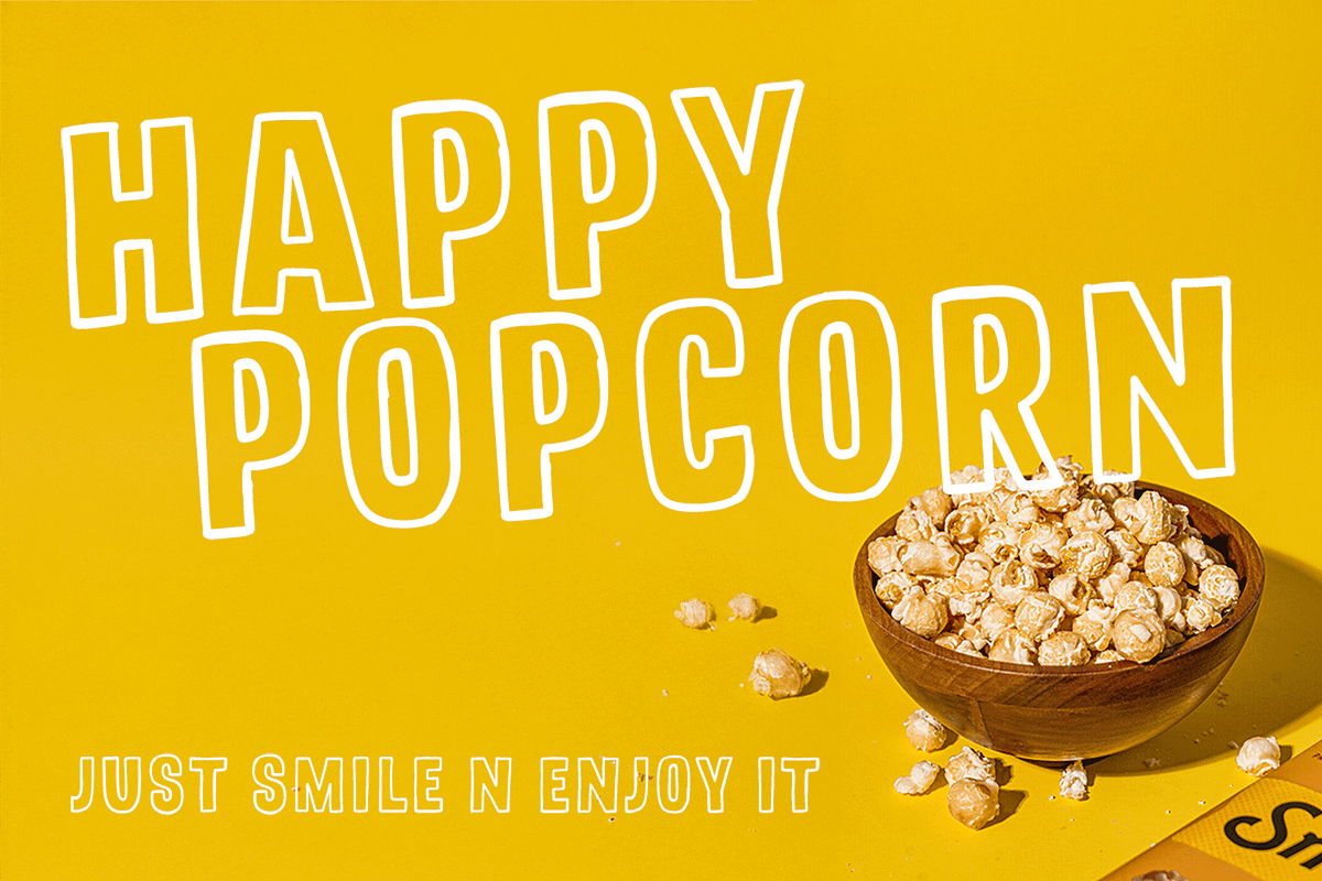 Snackbox – Fun Outline Display Font, a Sans Serif Font by overlaytemplates (Photo 2 of 5)