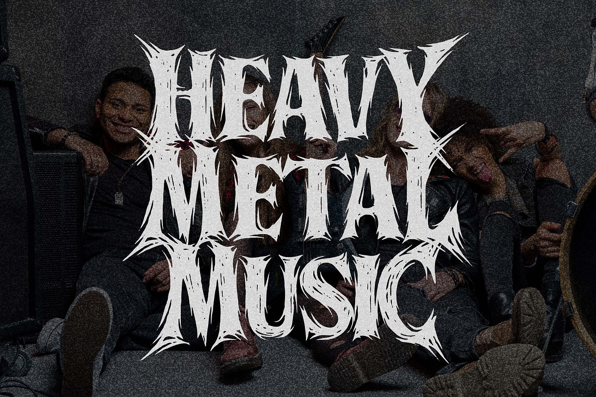 Blade Desire a Blackmetal Font, a Blackletter Font by Blankids Studio (Photo 8 of 10)