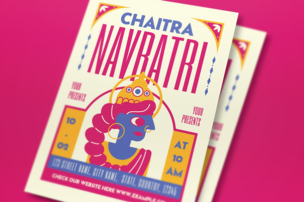 Chaitra Navratri Flyer preview 2