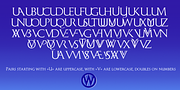 Monogramma, a Serif Font by Wiescher-Design (Thumbnail 12 of 14)