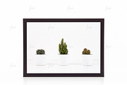 Dark styled frame isolated mockup, a Print Template by JustLikeMyDesktop (Thumbnail 1 of 3)