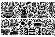 Vintage Fruits Folk Art, a Decorative Illustration by devastd (Thumbnail 9 of 27)