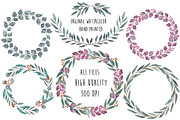 Elegant Watercolor Eucalyptus Leaves, a Texture Illustration by MaraquelaStudio (Thumbnail 3 of 9)