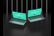 Macbook Air - Mockup, a Mac Mockup by Rometheme Std (Thumbnail 5 of 5)