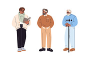 Human life cycle set, a Person Illustration by PaperTrident (Thumbnail 9 of 9)