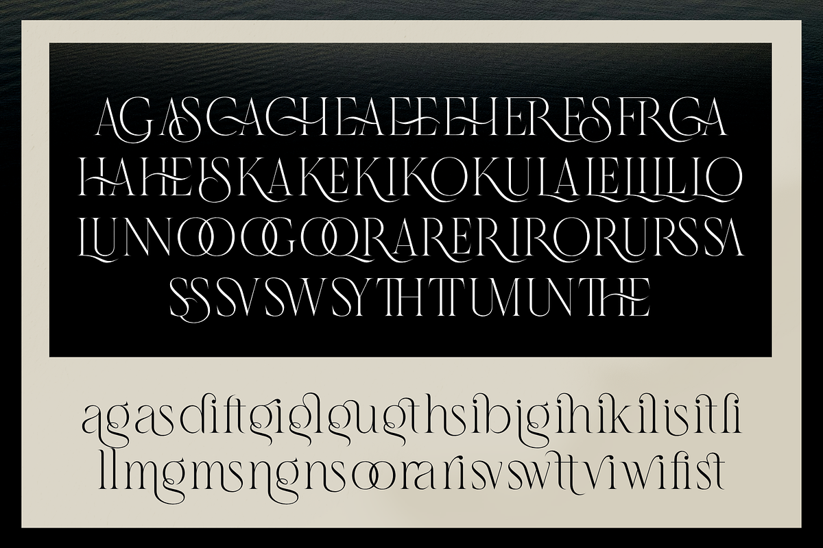 Glatte Ligature Serif Font, a Serif Font by Dylla_studio (Photo 11 of 11)