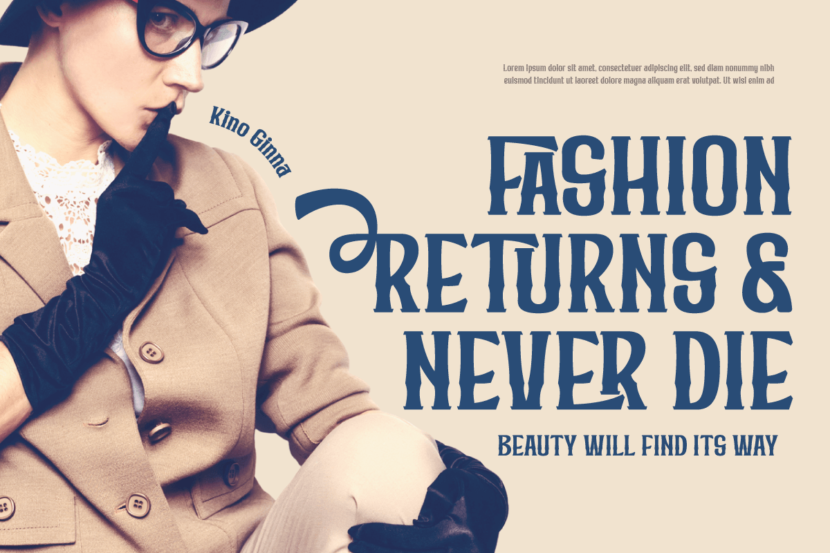 Mibundi | Retro Condensed Font, a Serif Font by twinstd (Photo 6 of 13)