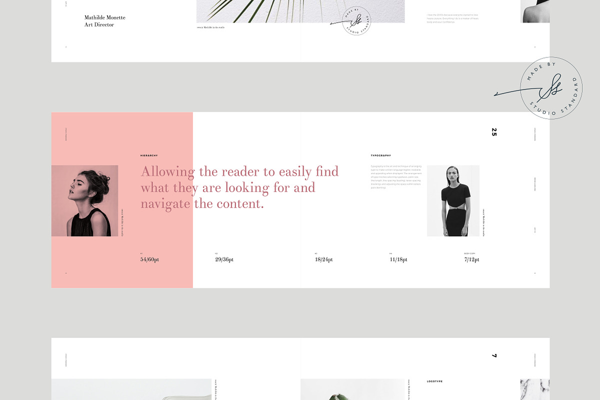 Phoebe Design Guidelines, a Brochure Template by Studio Standard (Photo 5 of 11)