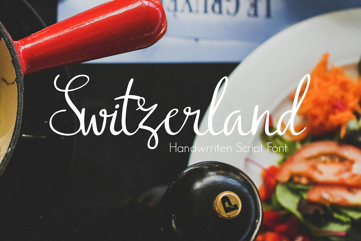 Switzerland - Script Font, a Script Font by Iniistudio (Photo 1 of 5)