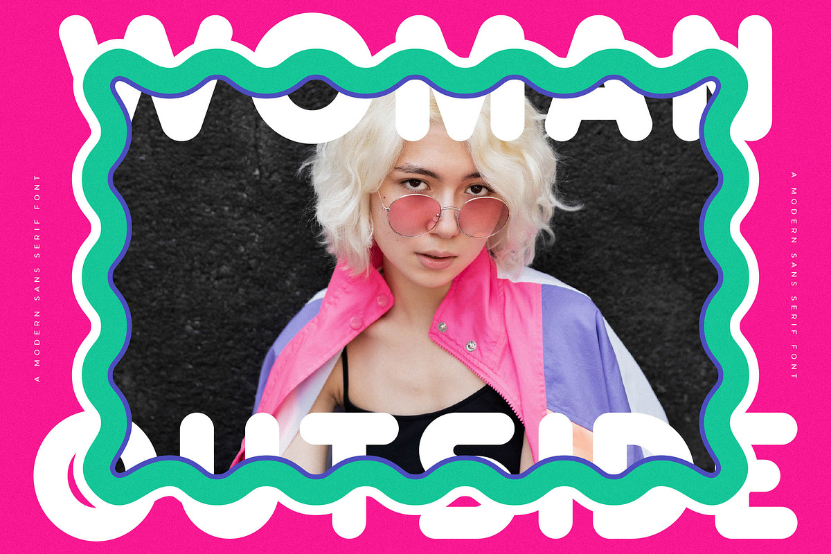 Bubble Fantasy Playful Sans Serif, a Sans Serif Font by AmorfaType (Photo 3 of 10)