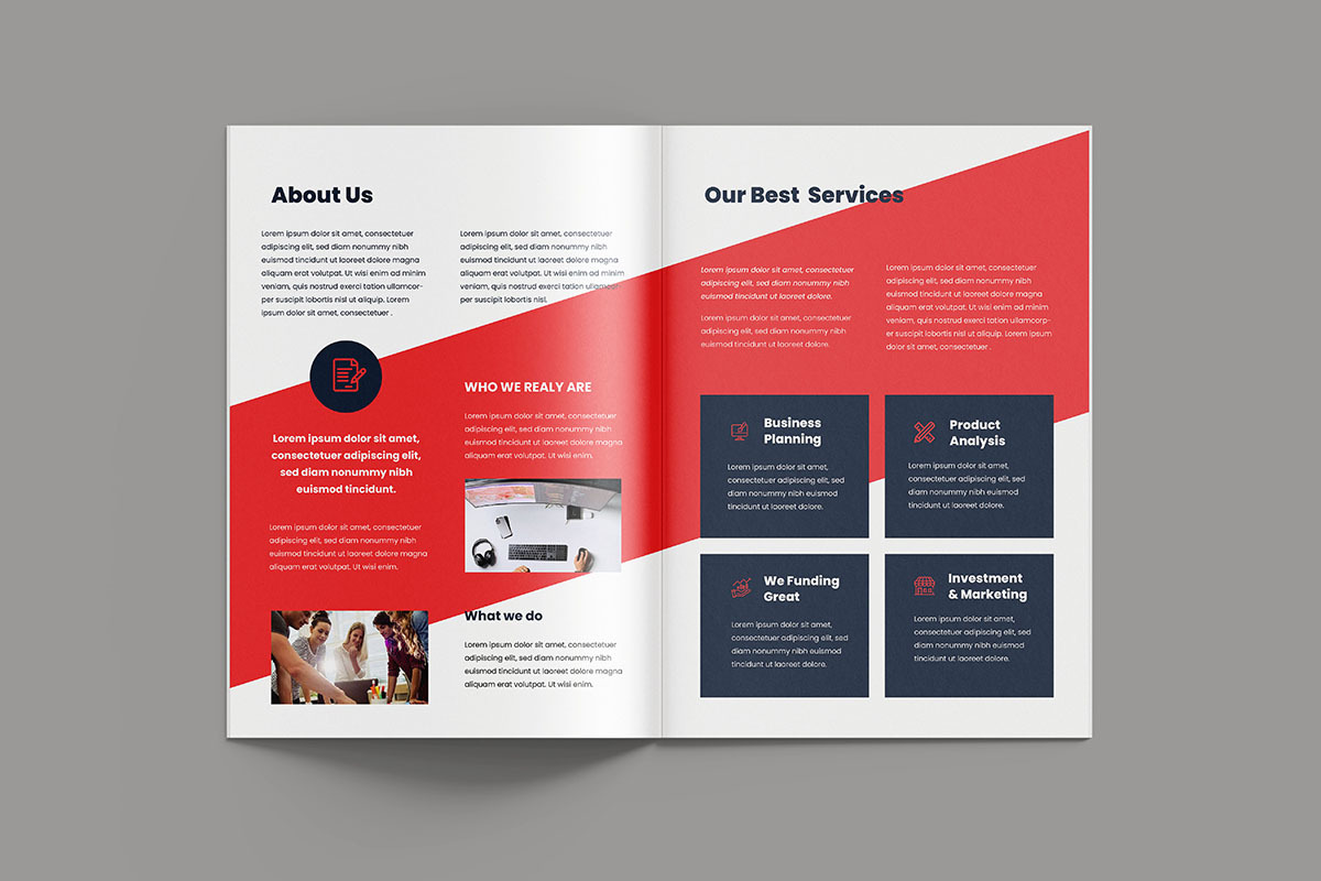 Company Proposal Template, a Brochure Template by afsar.hossain (Photo 2 of 7)