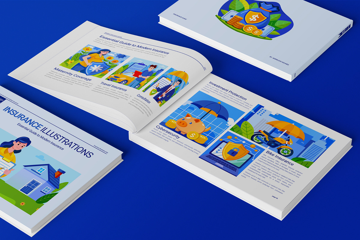 Insurance Illustration Art Set, a Healthcare Illustration by Prosymbols (Photo 3 of 9)
