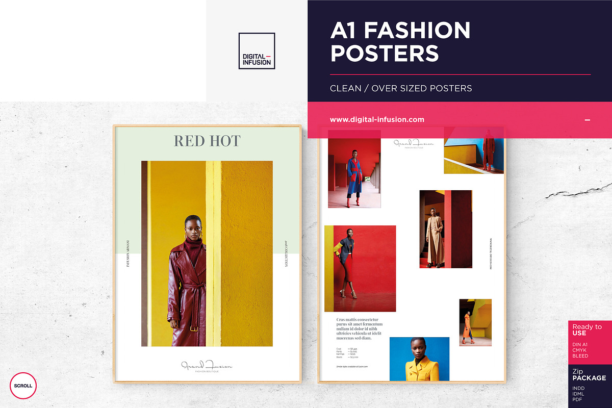 Grand Fusion - A1 Fashion Posters, a Flyer Template by dumitrasconiu.design (Photo 1 of 4)