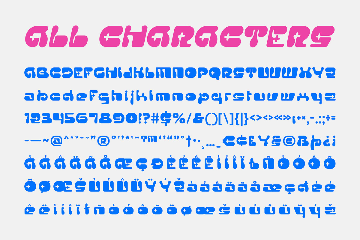 CS Doma – Y2K Font, a Sans Serif Font by Craft Supply Co. (Photo 8 of 8)