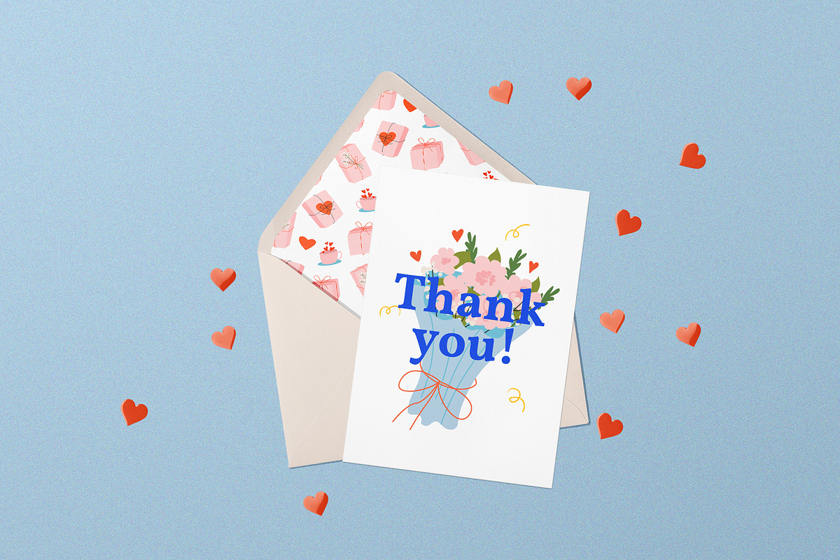Love Message Valentine's day clipart, an Object Illustration by Felizabeth Design (Photo 9 of 9)