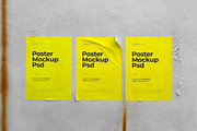 A4 Urban Poster Mockup, a Print Template by Graphicnugget (Thumbnail 1 of 5)