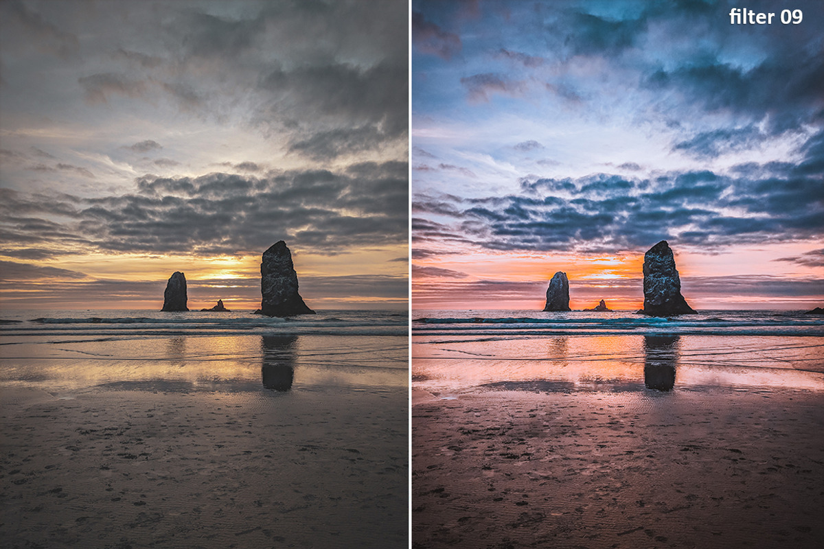 Landscape Lightroom presets preview 3