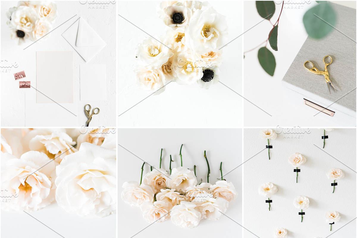 Wedding Mockup Floral Bundle, a Graphic by LaPorte Images (Photo 7 of 9)