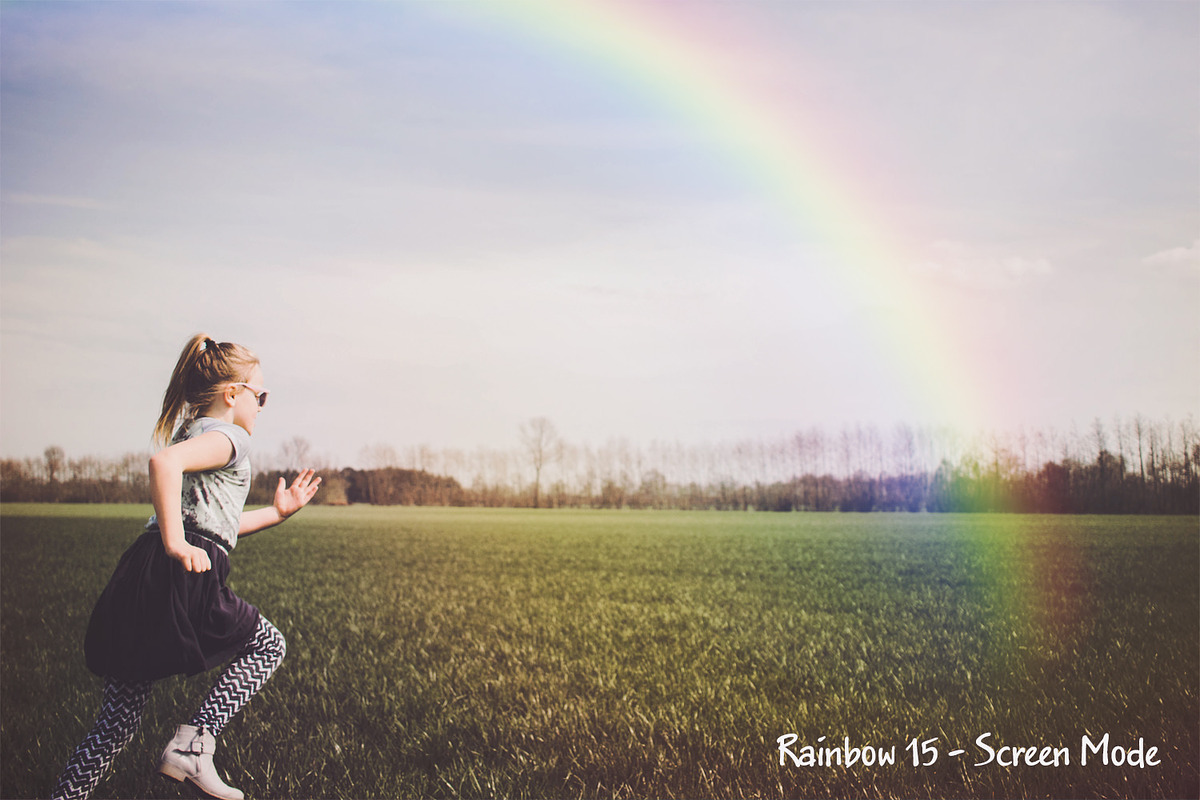 Rainbow Natural Light Overlays preview 3