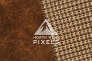 18 Tweed and Leather Digital Papers, a Pattern Graphic by NorthWindPixels (Thumbnail 4 of 4)
