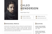 Resume/CV, a Resume Template by Creatune (Thumbnail 4 of 6)