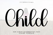 Child, a Handwritten Font by InermediaSTUDIO (Thumbnail 1 of 7)