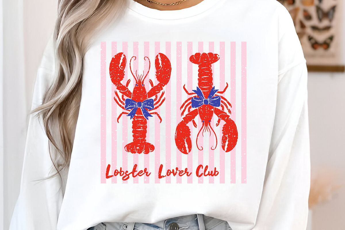Summer Lobster Lover Club PNG Design, an Illustration by Libby Wishes (Photo 3 of 4)