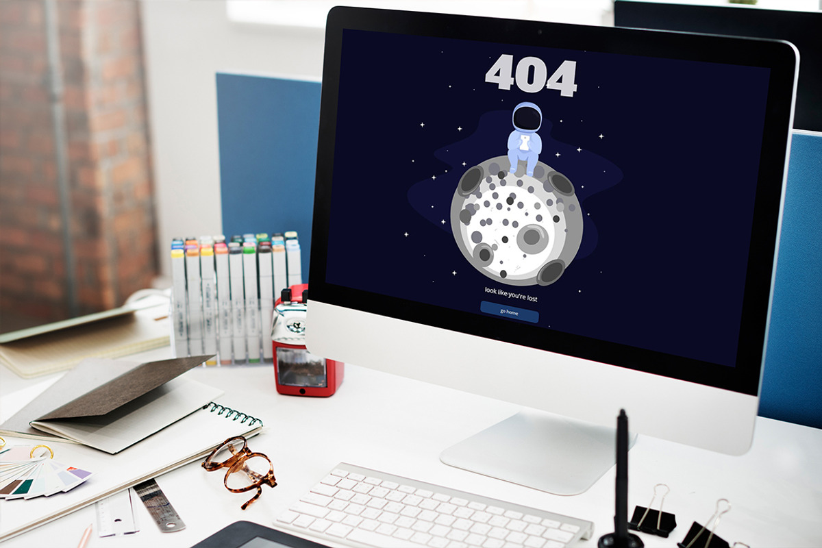 404 Animated Error Page, a HTML Template by land art (Photo 4 of 5)