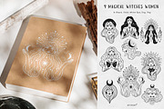 Magic Collection. Celestial set 200+, an Object Illustration by anvinoart (Thumbnail 2 of 12)