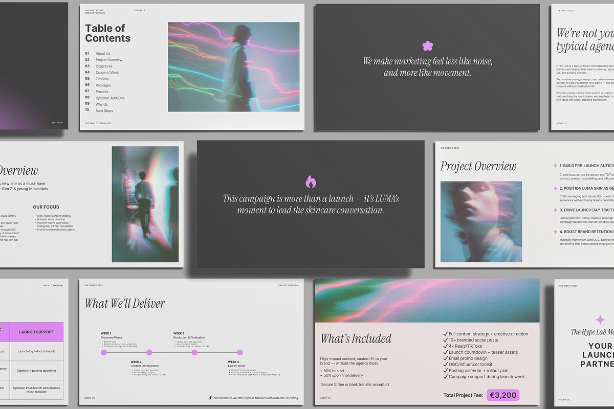Hype Lab Project Proposal Deck preview 6