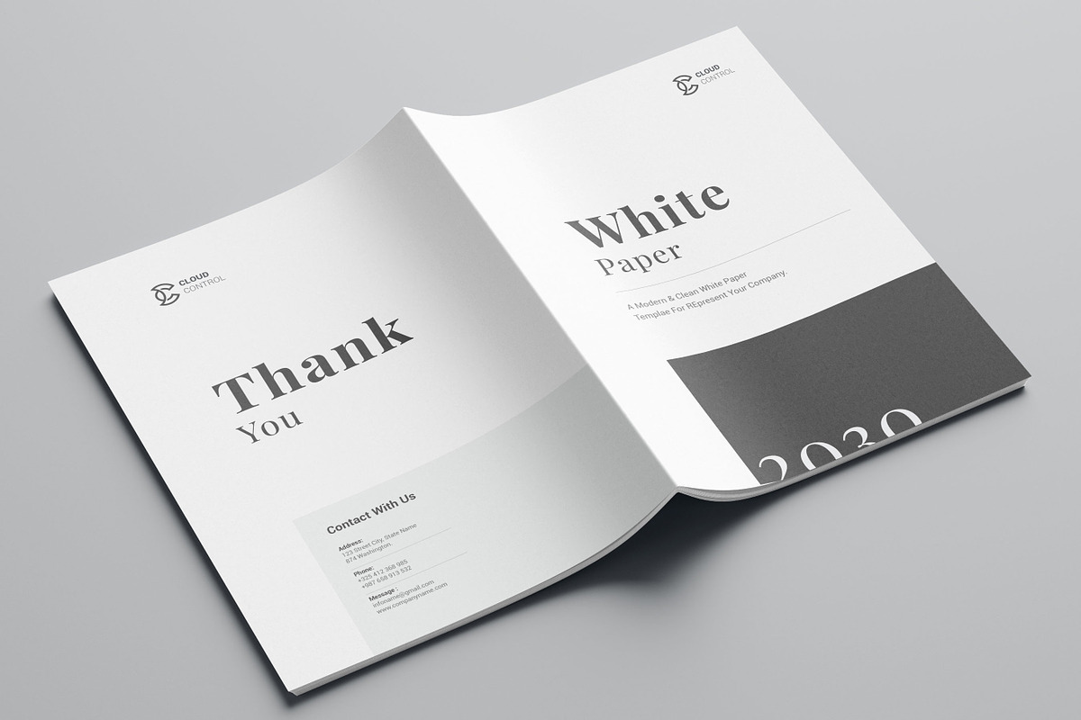 WhitePaper Template | Canva, Word, a Brochure Template by DesVert (Photo 8 of 10)