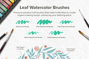 Watercolor Lettering Brush Toolbox, a Brush Add-On by Nico-Ng (Thumbnail 4 of 16)